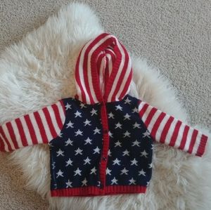 3-6 MONTHS SWEATER - MEMORIAL DAY- 4TH OF JULY - ONE OF A KIND!! 🇺🇸 🇺🇲
